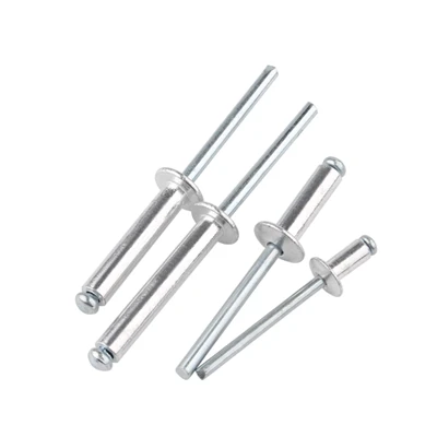 Aluminijska slijepa zakovica s otvorenim krajem